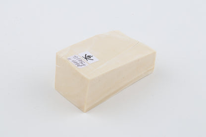 White mammoth ivory segment