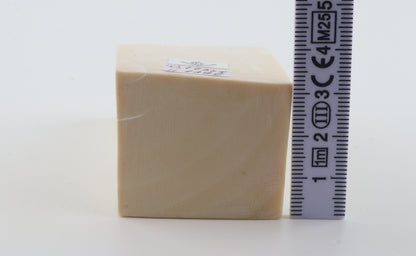 White mammoth ivory segment