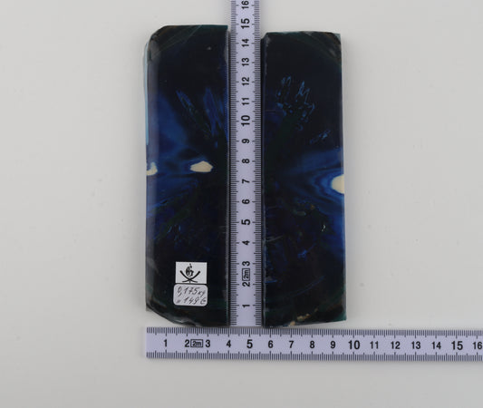 Stabilised mammoth ivory scales