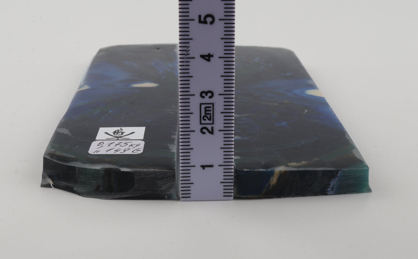 Stabilised mammoth ivory scales