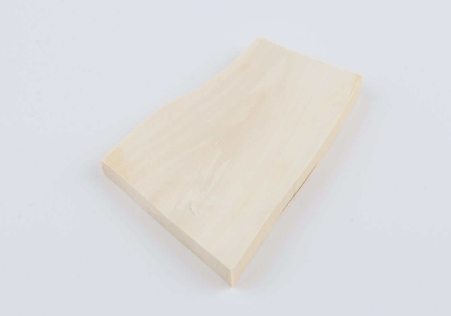 White mammoth ivory segment