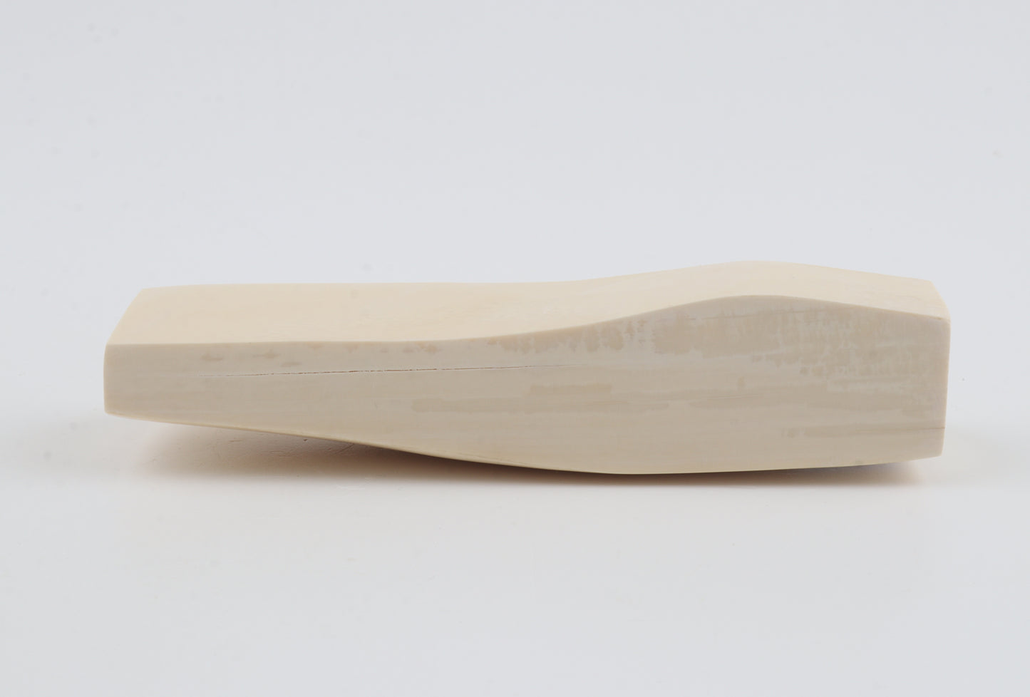 White mammoth ivory segment