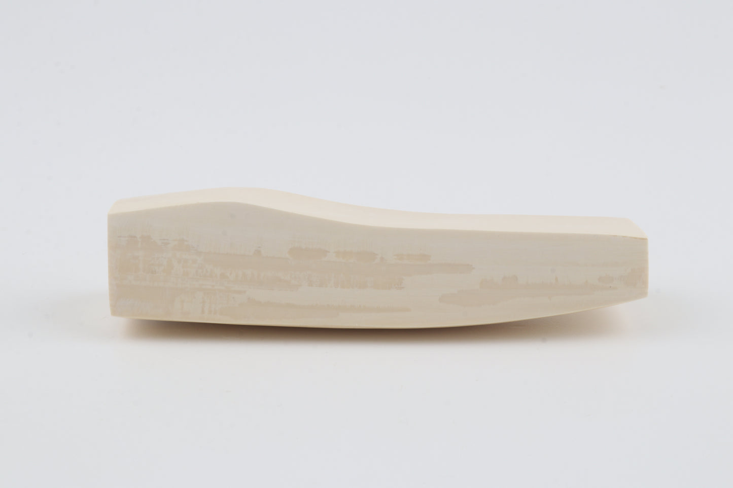 White mammoth ivory segment