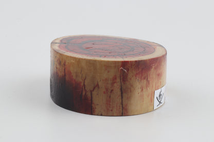 Stabilised mammoth ivory block