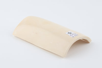 White mammoth ivory segment
