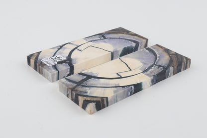 Stabilised mammoth ivory scales