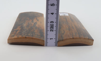 Natural mammoth bark scales