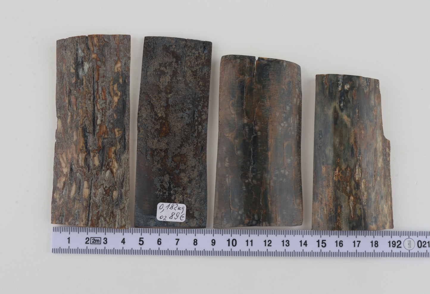 Natural mammoth bark pieces