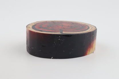 Stabilised mammoth ivory block
