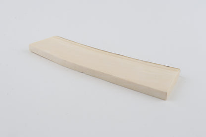 White mammoth ivory segment