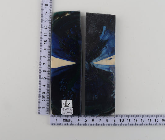 Stabilized mammoth ivory scales