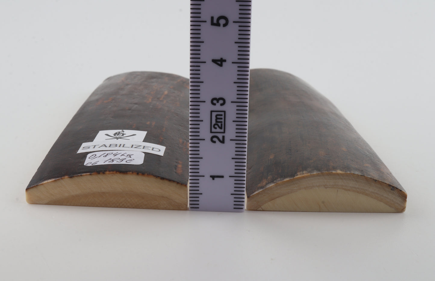 Stabilized mammoth bark scales