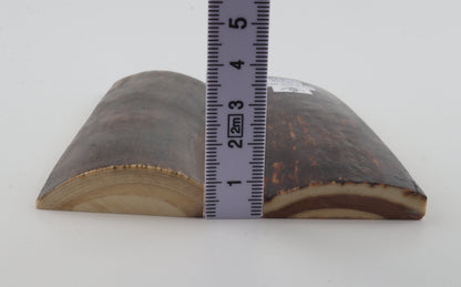 Stabilized mammoth bark scales