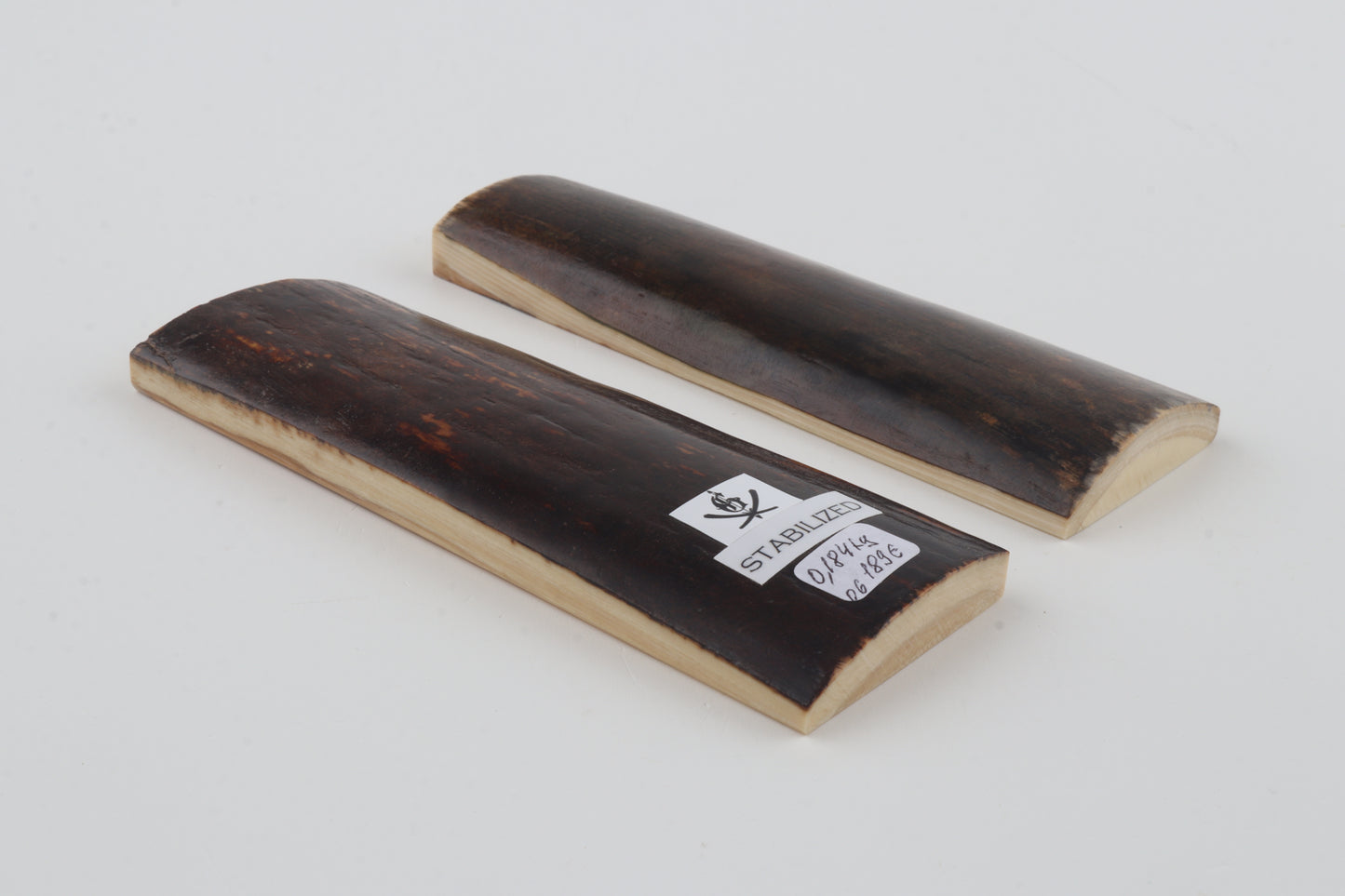 Stabilized mammoth bark scales