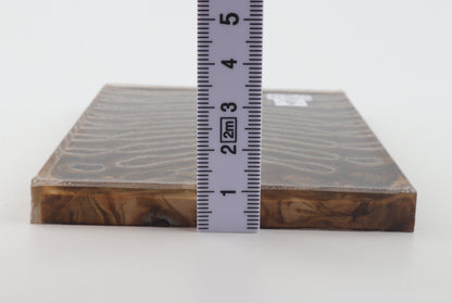 Stabilized mammoth molar scales