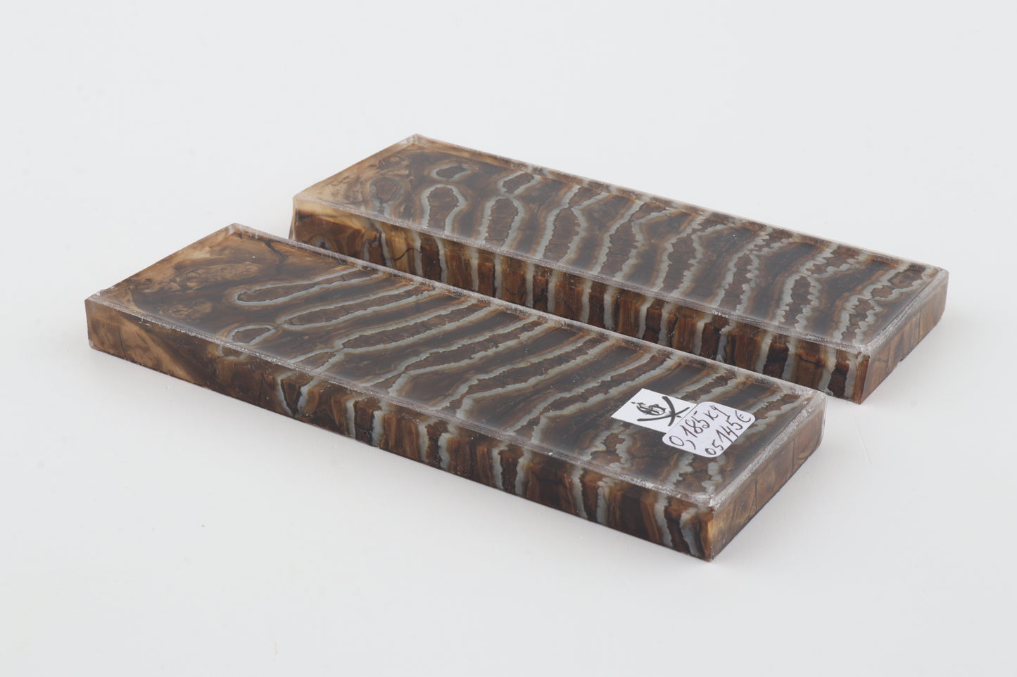 Stabilized mammoth molar scales