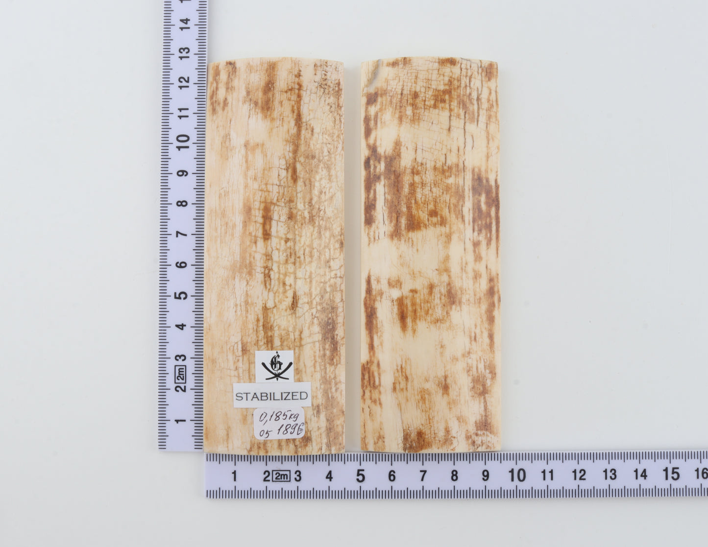Stabilized mammoth bark scales