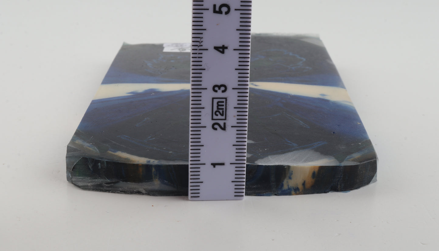 Stabilised mammoth ivory scales
