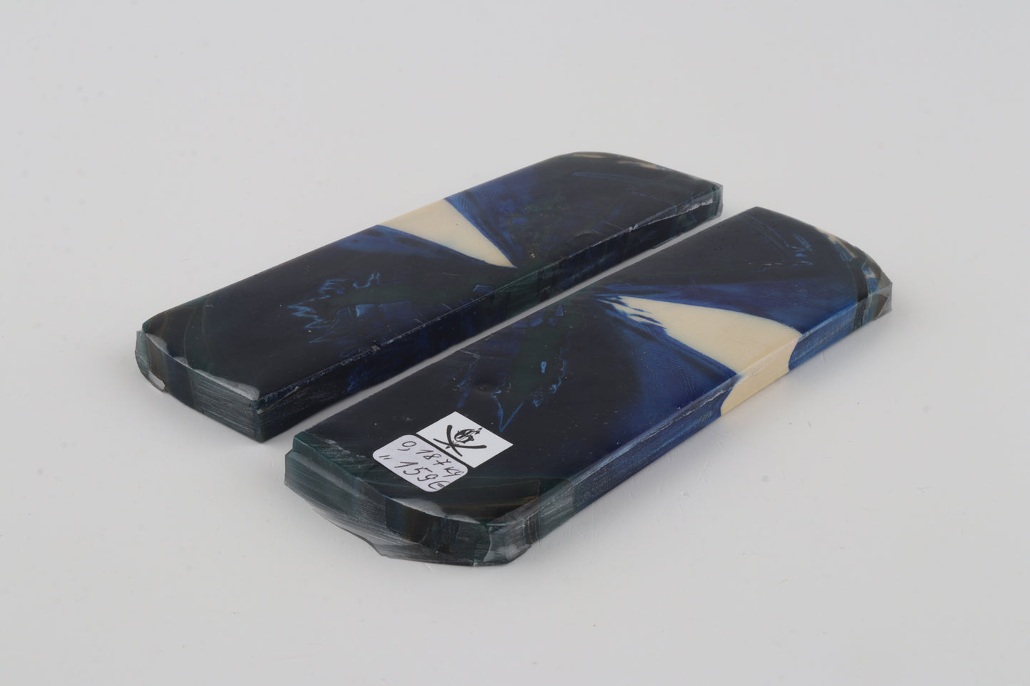 Stabilized mammoth ivory scales