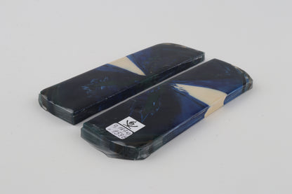 Stabilized mammoth ivory scales