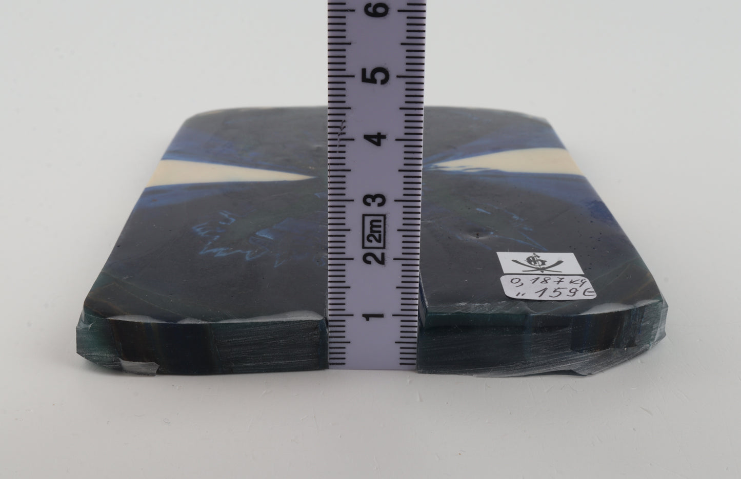 Stabilized mammoth ivory scales