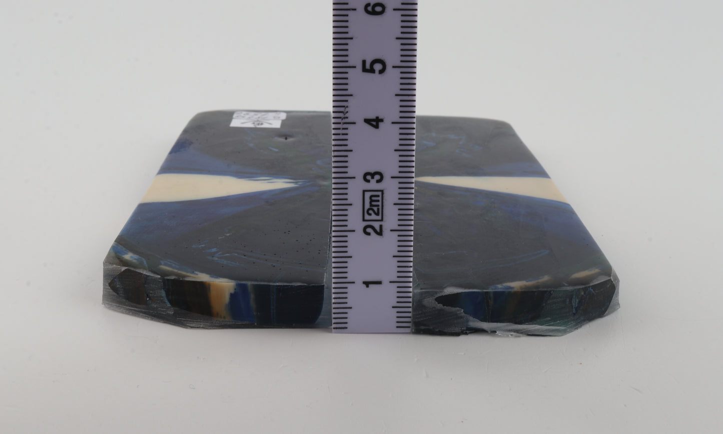 Stabilized mammoth ivory scales