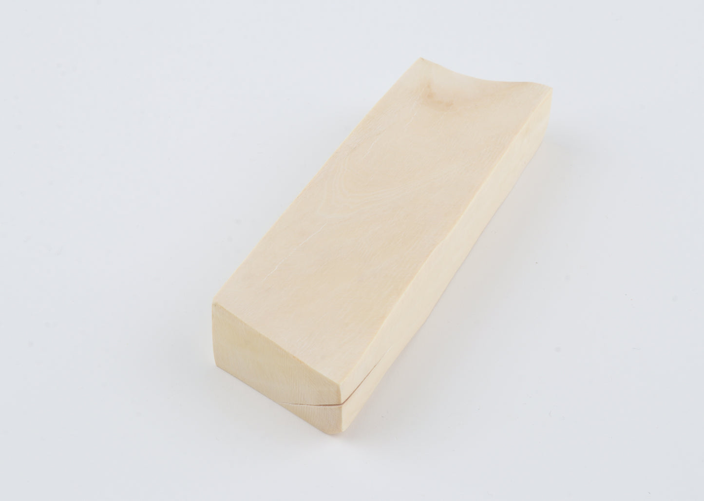 White mammoth ivory segment