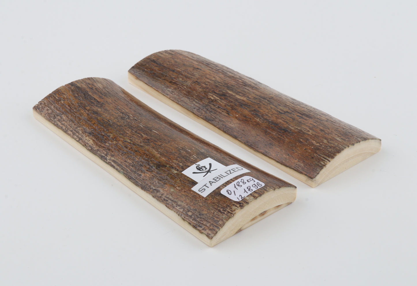 Stabilized mammoth bark scales