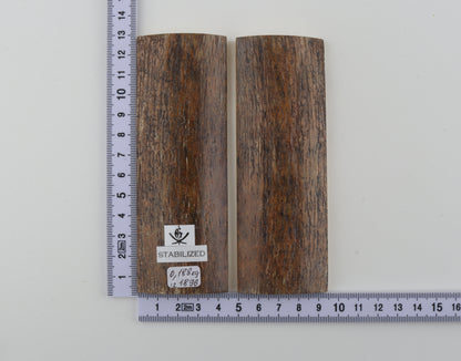 Stabilized mammoth bark scales