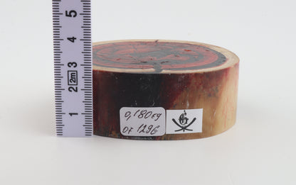 Stabilized mammoth ivory block