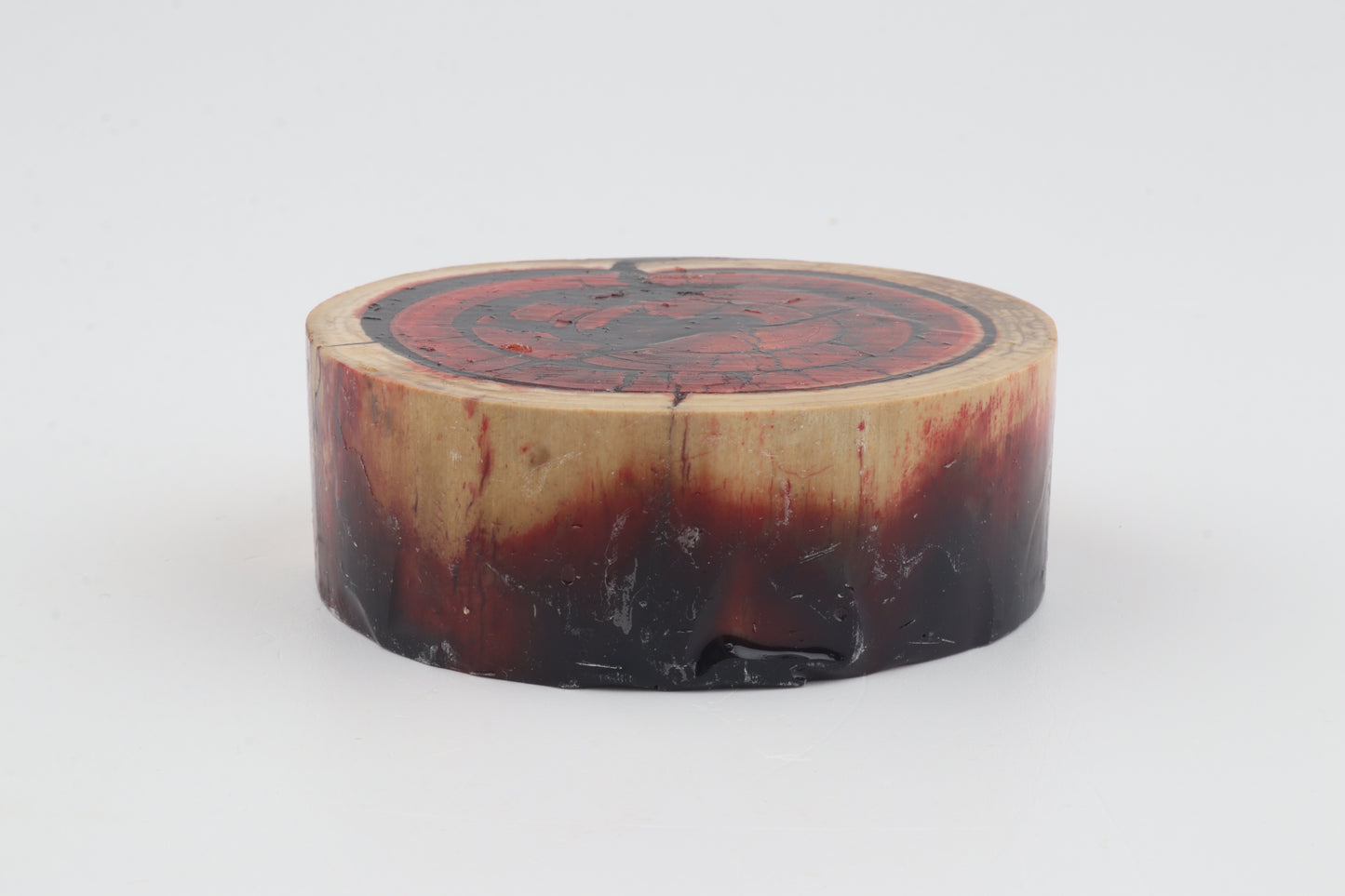 Stabilized mammoth ivory block