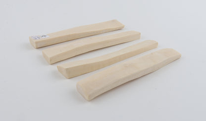 White mammoth ivory segments
