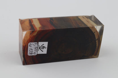 Stabilised mammoth ivory block