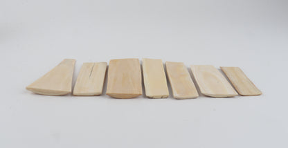 Natural mammoth bark pieces