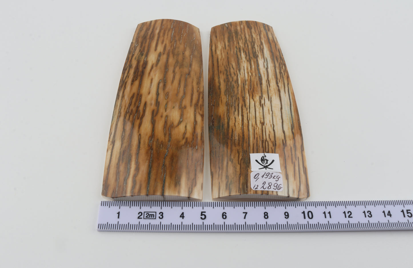 Natural mammoth bark scales