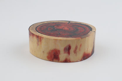 Stabilized mammoth ivory block