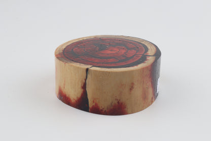 Stabilized mammoth ivory block