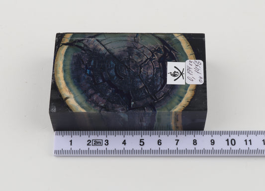 Stabilized mammoth ivory block