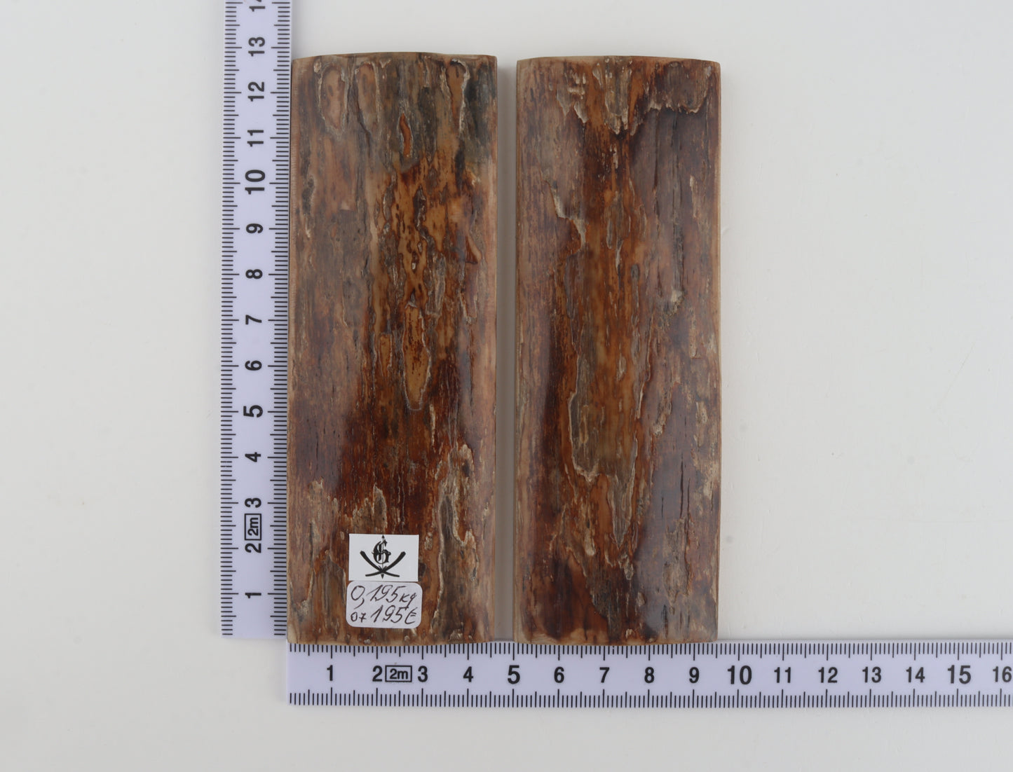 Natural mammoth bark scales