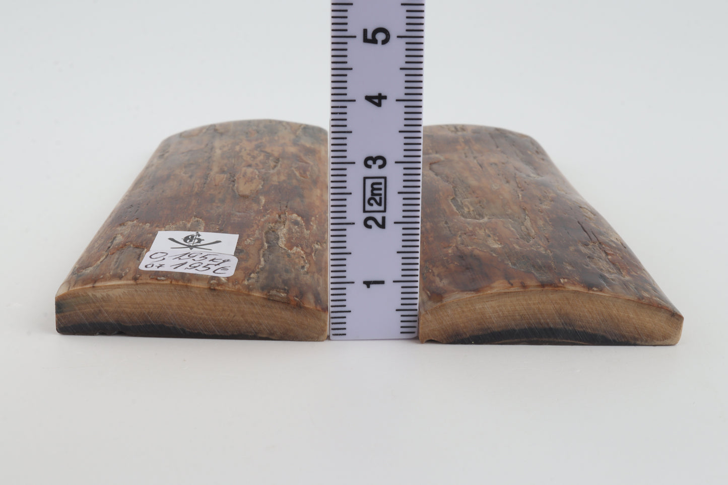 Natural mammoth bark scales