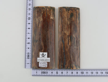 Stabilised mamoth bark scales