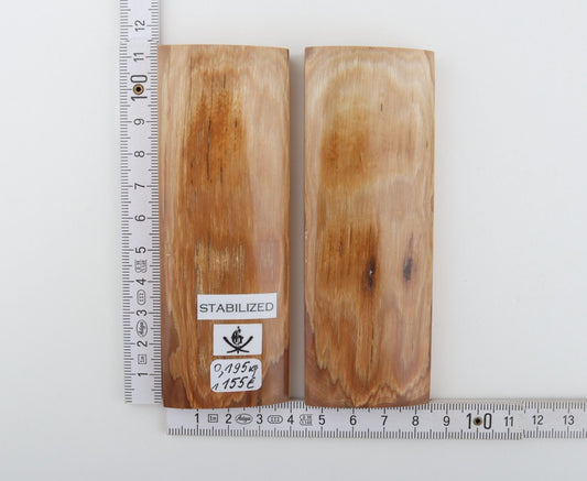 Stabilized mammoth bark scales