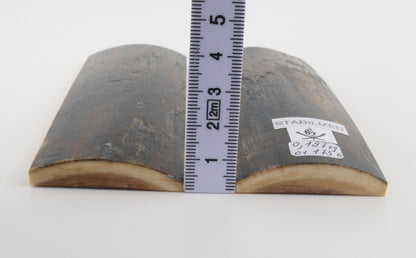 Stabilized mammoth bark scales