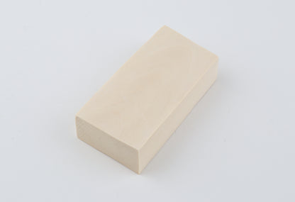 White mammoth ivory segment