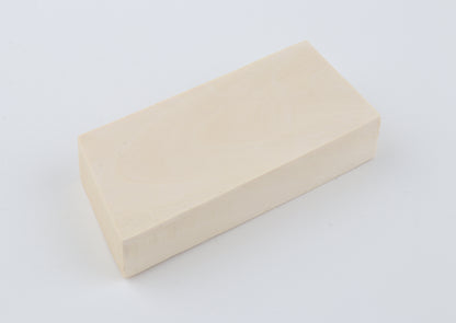 White mammoth ivory segment