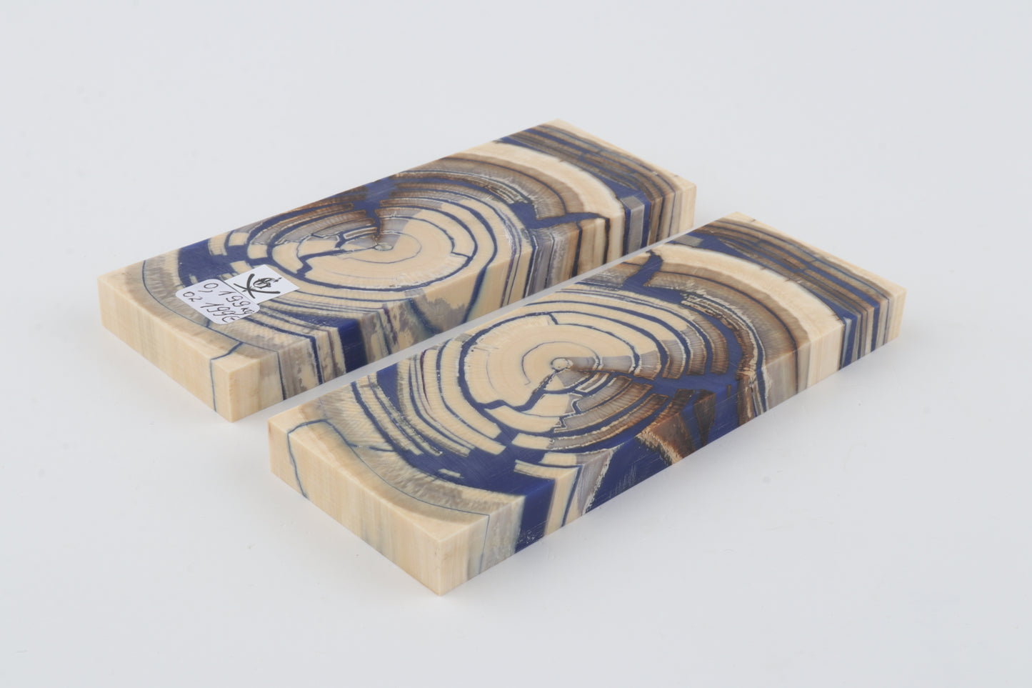 Stabilized mammoth ivory scales