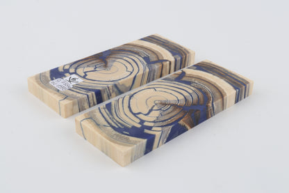 Stabilized mammoth ivory scales