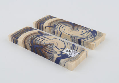 Stabilized mammoth ivory scales