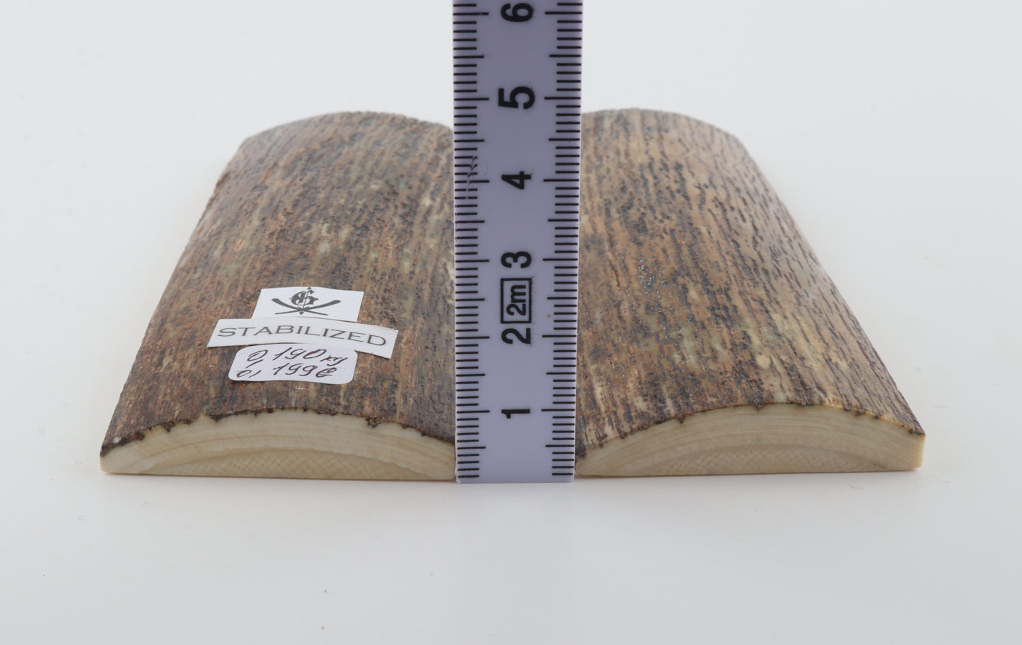 Stabilised mammoth bark scales