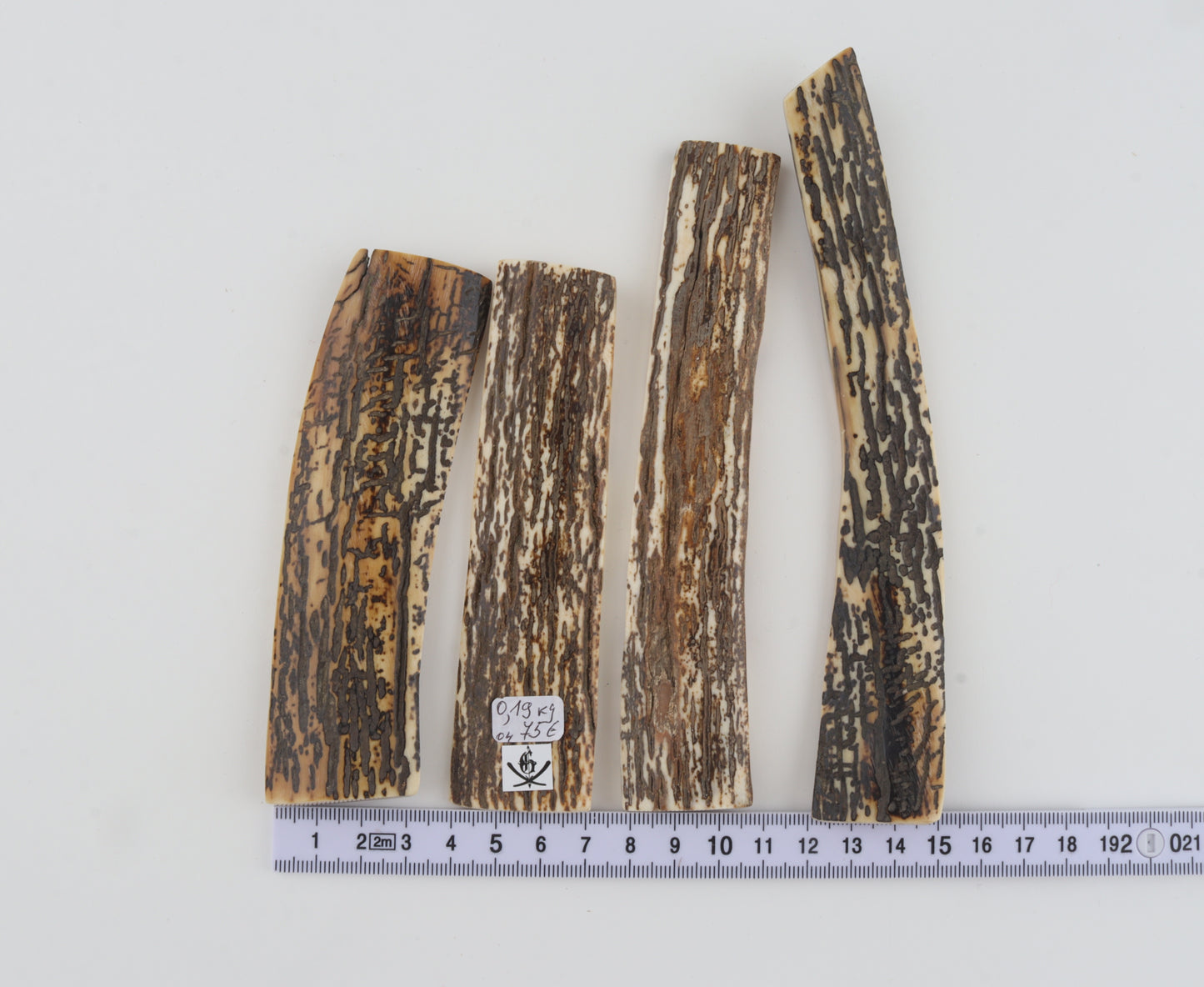 Natural mammoth bark pieces